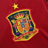 Spain 2012 Euro Home Retro Jersey