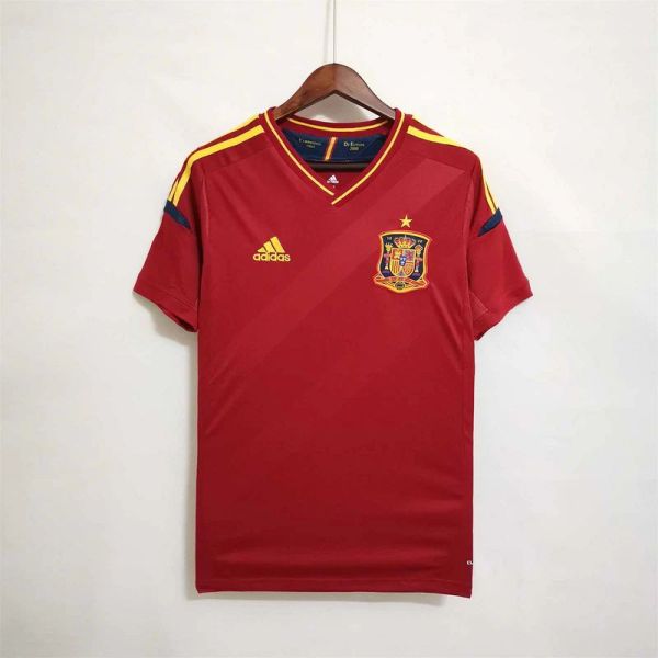 Spain 2012 Euro Home Retro Jersey