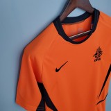 Netherlands 2002 World Cup Home Retro Jersey