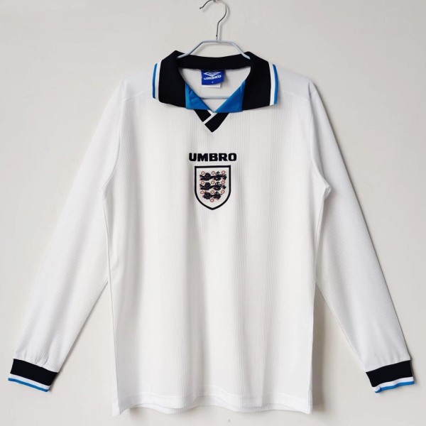 England 1995/1996 Home Retro Long Sleeve Jersey