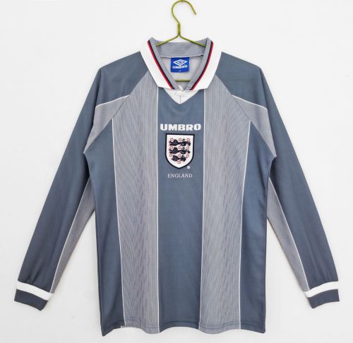 England 1996/1997 Away Retro Long Sleeve Jersey