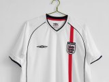 England 2002 World Cup Home Retro Jersey
