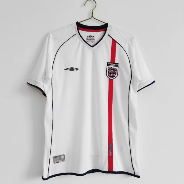 England 2002 World Cup Home Retro Jersey