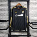 Real Madrid 2011/2012 Away Retro Long Sleeve Jersey