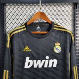 Real Madrid 2011/2012 Away Retro Long Sleeve Jersey