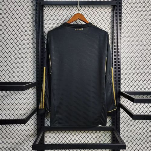 Real Madrid 2011/2012 Away Retro Long Sleeve Jersey