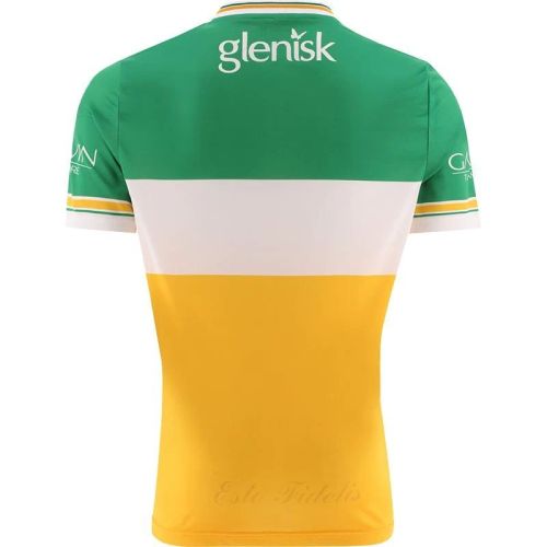 Offaly GAA 2024 Men's Home Jersey - 3 Stripe