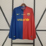 Barcelona 2008/2009 Home Retro Long Sleeve Jersey