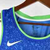 Men's 2024 Giannis Antetokounmpo Blue Team Jersey - City Edition