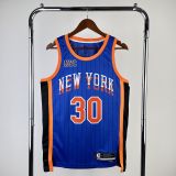 Men's 2024 Julius Randle Blue Team Jersey - City Edition