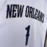 Men's 2023 Zion Williamson White Home Team Jersey