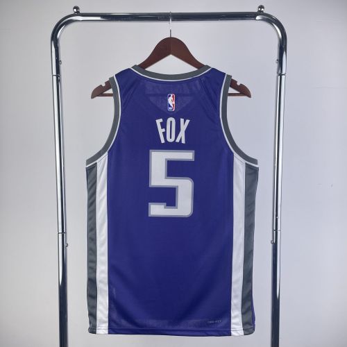 Men's 2023 De’Aaron Fox Away Team Jersey