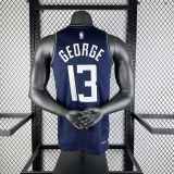 Men's 2024 Paul George Blue Team Jersey - City Edition