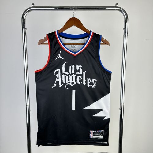 Men's 2023 James harden Black Team Jersey - Statement Edition
