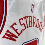 Men's 2024 Russell Westbrook White Team Jersey - City Edition