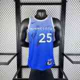 Men's 2024 Derrick Rose Blue Team Jersey - City Edition