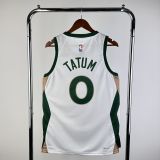 Men's 2024 Jayson Tatum White Team Jersey - City Edition