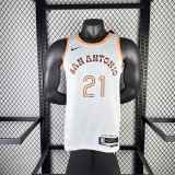 Men's 2024 Tim Duncan White Team Jersey - City Edition