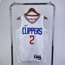 Men's 2023 Kawhi Leonard White Home Team Jersey