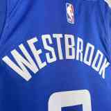 Men's 2023 Russell Westbrook Blue Away Team Jersey
