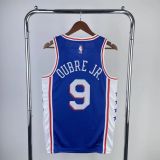Men's 2023 Kelly Oubre Jr. Away Blue Team Jersey