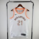 Men's 2024 Tim Duncan White Team Jersey - City Edition