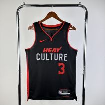 Men's 2024 Dwyane Wade Black Team Jersey - City Edition
