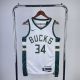 Men's 2023 Giannis Antetokounmpo White Home Team Jersey