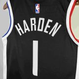 Men's 2021 James harden Black Team Jersey