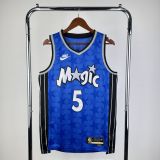 Men's 2024 Paolo Banchero Retro Blue Team Jersey