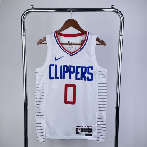 Men's 2023 Russell Westbrook White Home Team Jersey