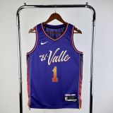 Men's 2024 Devin Booker Blue Team Jersey - City Edition