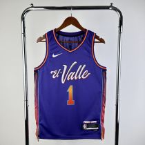 Men's 2024 Devin Booker Blue Team Jersey - City Edition Men's 2024 Devin Booker Blue Team Jersey - City Edition