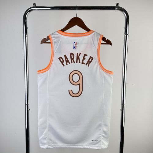 Men's 2024 Tony Parker White Team Jersey - City Edition