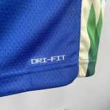 Men's 2023 Damian Lillard Blue Team Jersey - City Edition