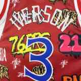 Men's M&N 1996/97 Allen Iverson Retro Jersey