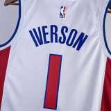Men's 2023 Allen Iverson White Team Jersey