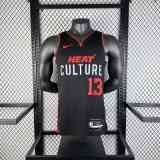 Men's 2024 Bam Adebayo Black Team Jersey - City Edition