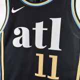 Men's 2024 Trae Young Black Team Jersey - City Edition