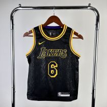 Youth LeBron James Black Team Jersey