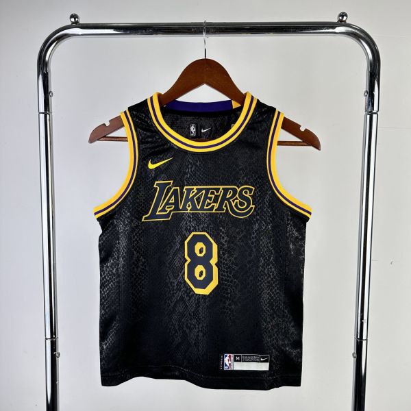Youth Kobe Bryant Black Team Jersey