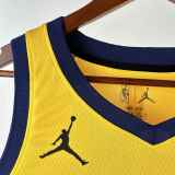 Men's 2023 Tyrese Haliburton Yellow Team Jersey - Statement Edition