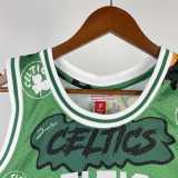 Men's M&N 2007/08 Kevin Garnett Green Retro Jersey