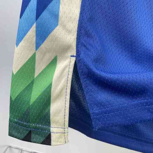 Men's 2023 Damian Lillard Blue Team Jersey - City Edition