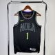 Men's 2024 Zion Williamson Black Team Jersey - City Edition
