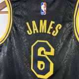 Youth LeBron James Black Team Jersey
