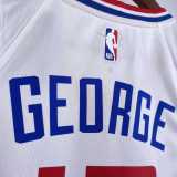 Men's 2023 Paul George White Home Team Jersey