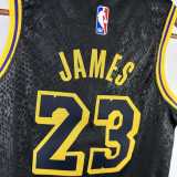 Youth LeBron James Black Team Jersey