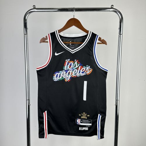 Men's 2023 James harden Black Team Jersey - City Edition