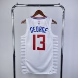 Men's 2023 Paul George White Home Team Jersey